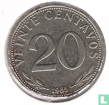 Bolivie 20 centavos 1965 - Image 1