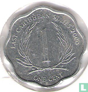 Oost-Caribische Staten 1 cent 2000 - Afbeelding 1