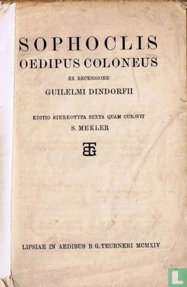 Oedipus coloneus - Afbeelding 1