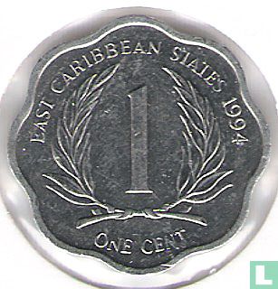 East Caribbean States 1 cent 1994 - Image 1