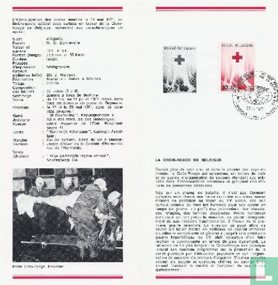 Rode Kruis van België (frans foldertje) - Afbeelding 1