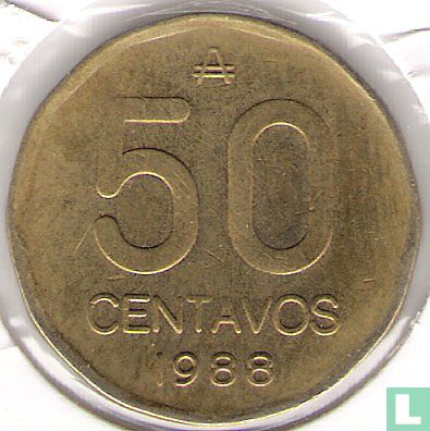 Argentinië 50 centavos 1988 - Afbeelding 1
