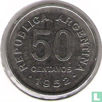 Argentinien 50 Centavos 1952 - Bild 1