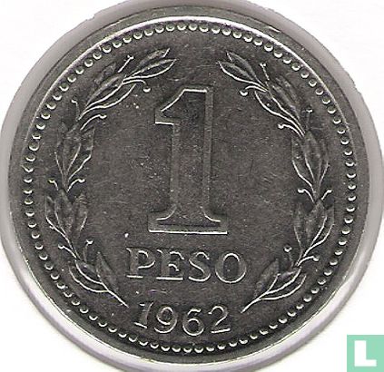 Argentine 1 peso 1962 - Image 1