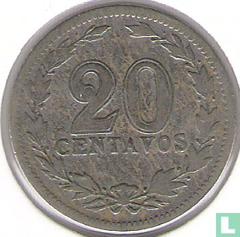 Argentinië 20 centavos 1910 - Afbeelding 2