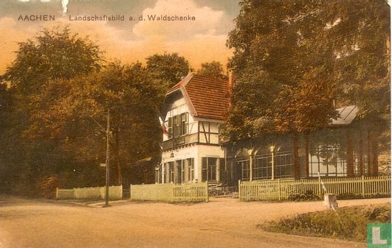 Landschaftsbild a. d. Waldschenke