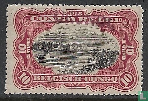 Timbres du Congo belge avec surcharge Urundi