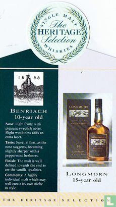 The Heritage Selection Single Malt Whiskies - Image 1