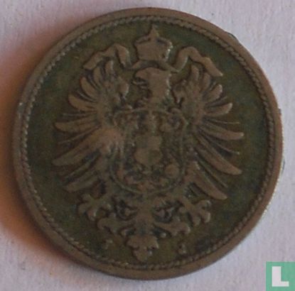 German Empire 10 pfennig 1875 (J) - Image 2