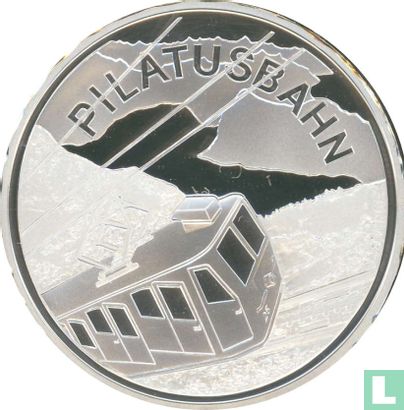 Zwitserland 20 francs 2011 "Pilatus railway" - Afbeelding 2