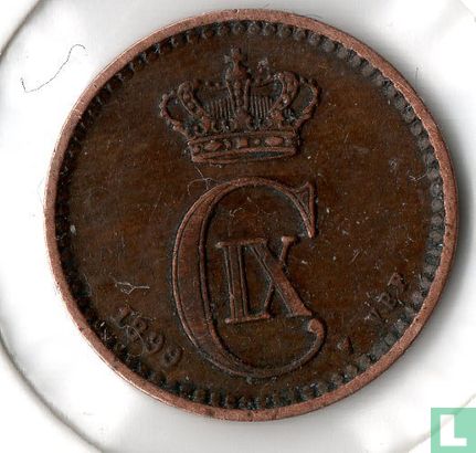 Danemark 1 øre 1899 - Image 1