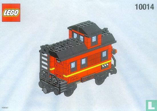 Lego 10014 Caboose - Afbeelding 1
