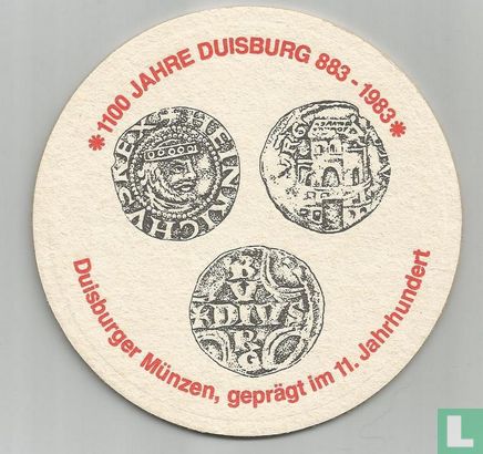1100 Jahre Duisburg 883-1983 - Duisburger Münzen - Afbeelding 1