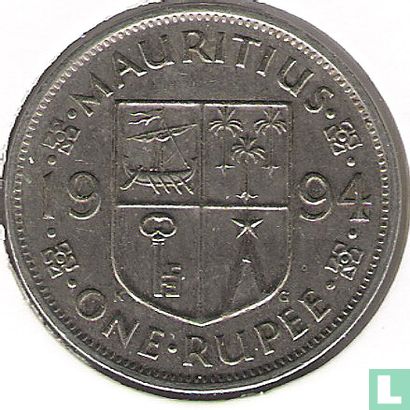 Mauritius 1 rupee 1994 - Afbeelding 1
