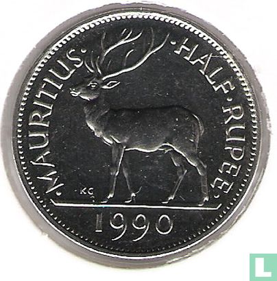 Maurice ½ rupee 1990 - Image 1