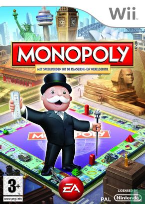 Monopoly: Met speelborden uit de klassieke- en wereldediti - Afbeelding 1