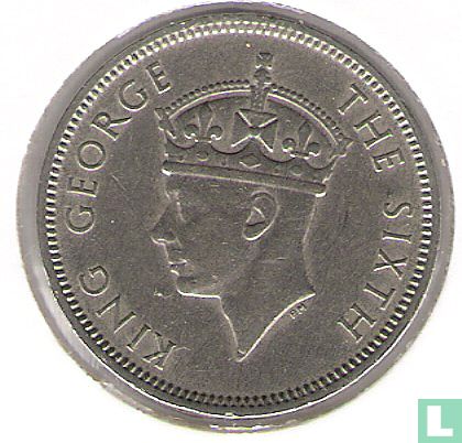 Mauritius ½ rupee 1950 - Image 2