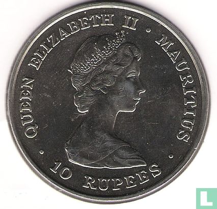 Mauritius 10 rupee 1981 "Royal Wedding of Prince Charles and Lady Diana" - Afbeelding 2