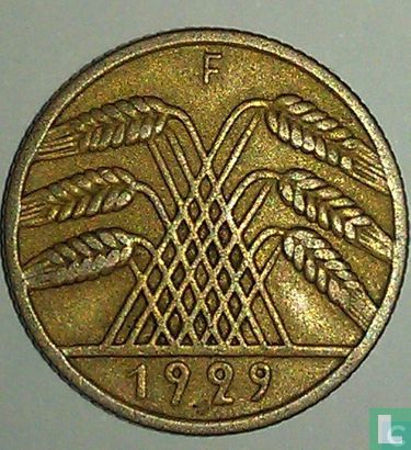 German Empire 10 reichspfennig 1929 (F) - Image 1