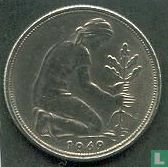 Germany 50 pfennig 1969 (G) - Image 1