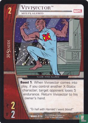 Vivisector, Myles Alfred - Bild 1