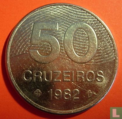 Brazilië 50 cruzeiros 1982 - Afbeelding 1