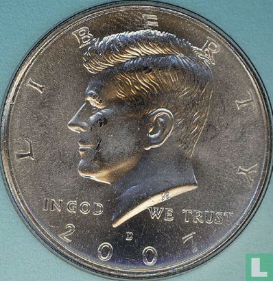United States ½ dollar 2007 (D) - Image 1