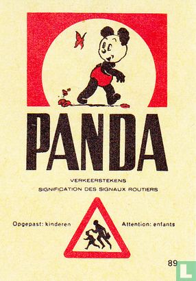 Panda 89 Verkeerstekens Opgepast kinderen