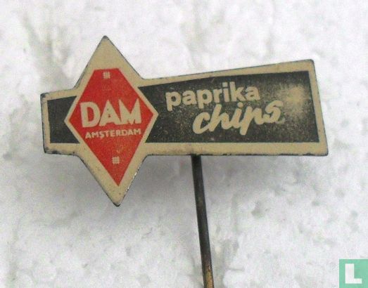 Dam Amsterdam paprika chips