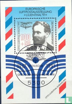 Postzegeltentoonstelling LILIENTHAL '93 - Afbeelding 1