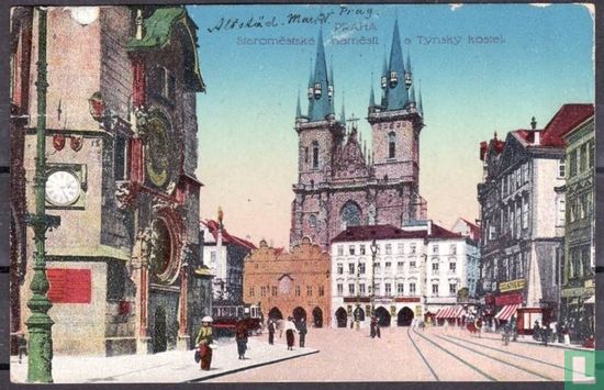Praha, Staromestske Namesti o Tynsky Kostel