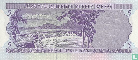 Turkey 5 Lira - Image 2