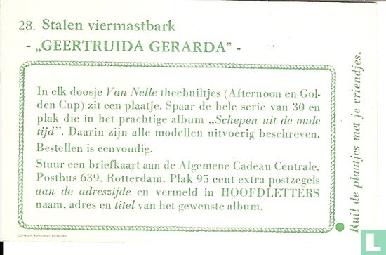 Stalen viermaster "Geertruida Gerarda" - Image 2