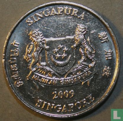 Singapore 20 cents 2009 - Image 1