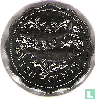 Bahama's 10 cents 1998 - Afbeelding 2