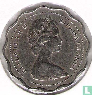 Bahamas 10 cents 1966 - Image 2