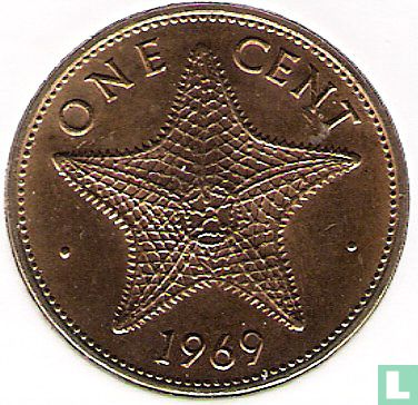 Bahamas 1 cent 1969 - Image 1