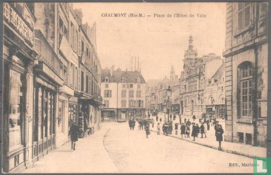 Chaumont, Place de l´Hotel de Ville