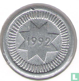 Azerbeidzjan 10 qapik 1992 - Afbeelding 1