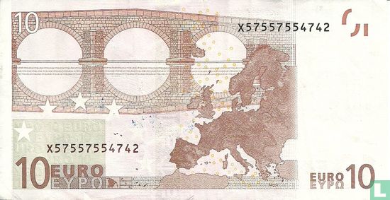 Zone Euro 10 Euro X-G-T - Image 2