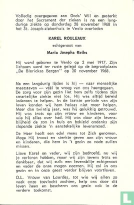 Rouleaux, Karel - Bild 2