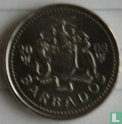 Barbados 25 cents 2008 - Afbeelding 1