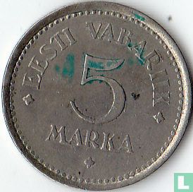 Estland 5 marka 1922 - Afbeelding 2