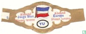 Joego Slav. YU Europa - Afbeelding 1