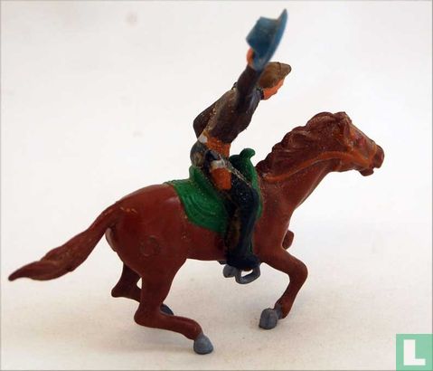 cowboy à cheval  - Image 2