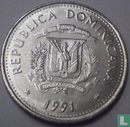 République Dominicaine 25 centavos 1991 - Image 1