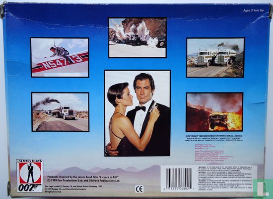 James Bond 'Licence to Kill' set - Afbeelding 2