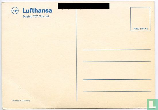 Lufthansa - 737-100 (01)  - Bild 2