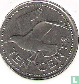 Barbados 10 Cent 1992 - Bild 2