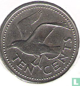 Barbados 10 Cent 1996 - Bild 2